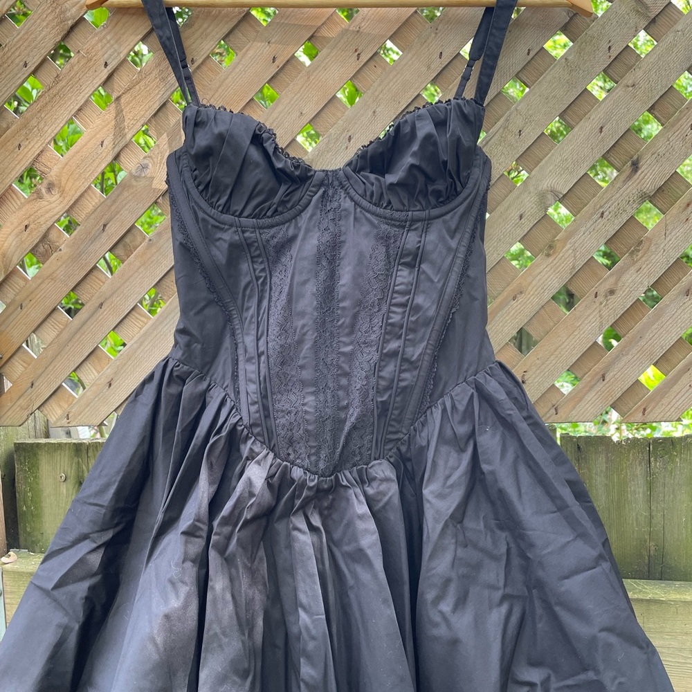 Babyboo Josie Black Corset Dress